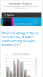 Mobile Screenshot of domesticproduct.net